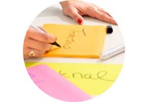 Post-it® Super Sticky groot formaat notes
